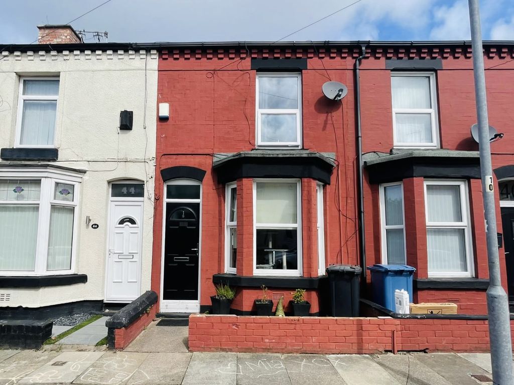 2 bed terraced house for sale in Beechwood Road, Liverpool, Merseyside L21, £57,500