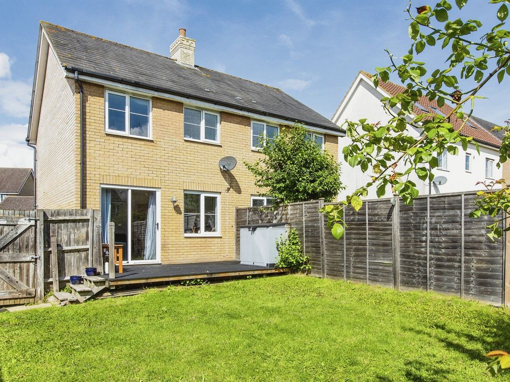 2 bed semi-detached house for sale in Stagwell Road, Great Cambourne, Cambridge CB23, £137,500
