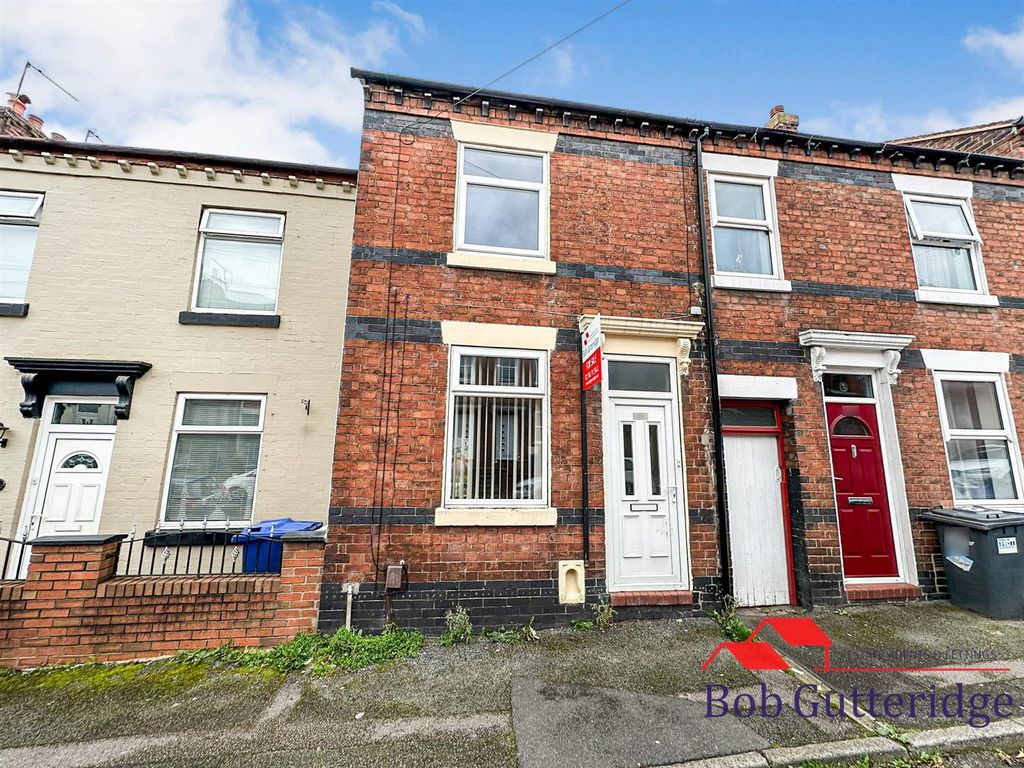 3 bed terraced house for sale in Warwick Street, Chesterton, Newcastle ST5, £109,950