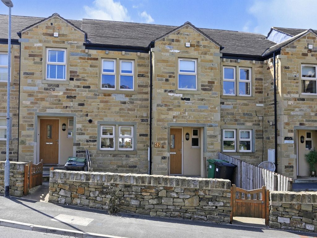 4 bed town house for sale in High Lane, Hall Bower, Huddersfield HD4, £240,000