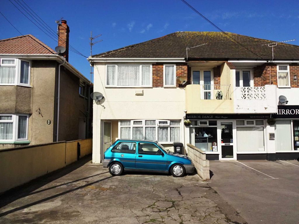 2 bed flat for sale in Locking Road, Weston-Super-Mare BS22, £115,000