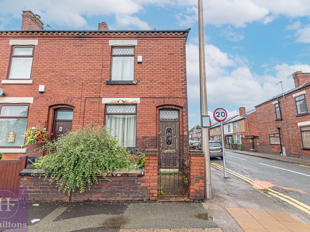 2 bed end terrace house for sale in Kirkhall Lane, Leigh, Greater Manchester. WN7, £120,000
