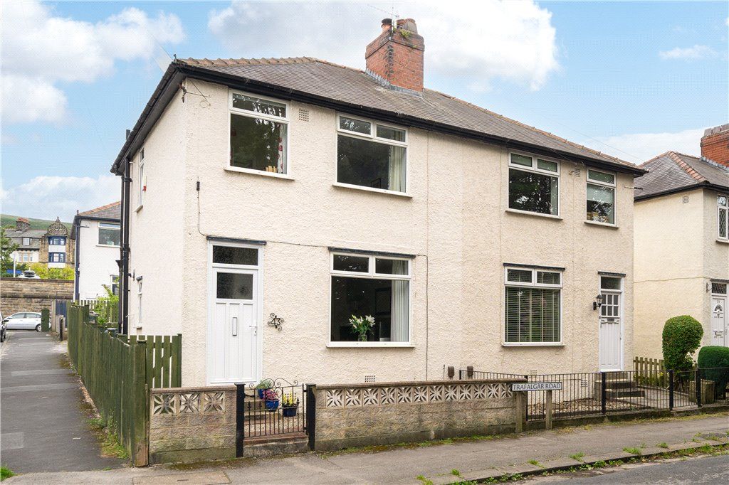 3 bed semi-detached house for sale in Trafalgar Road, Ilkley, West Yorkshire LS29, £300,000