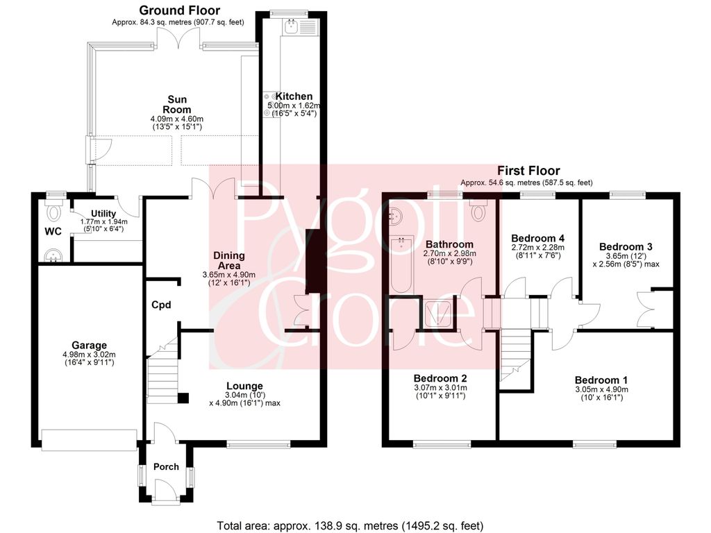 4 bed semi-detached house for sale in Council Houses, Hurns End, Old Leake PE22, £250,000