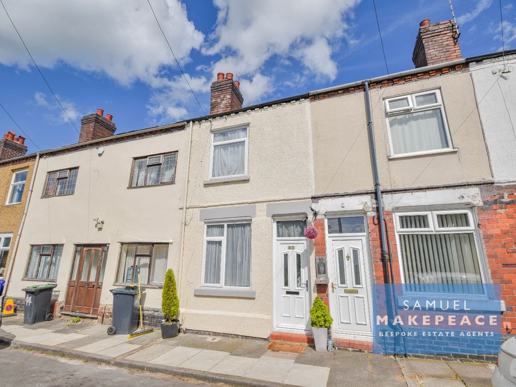 2 bed terraced house for sale in Carr Street, Packmoor, Stoke-On-Trent ST7, £105,000