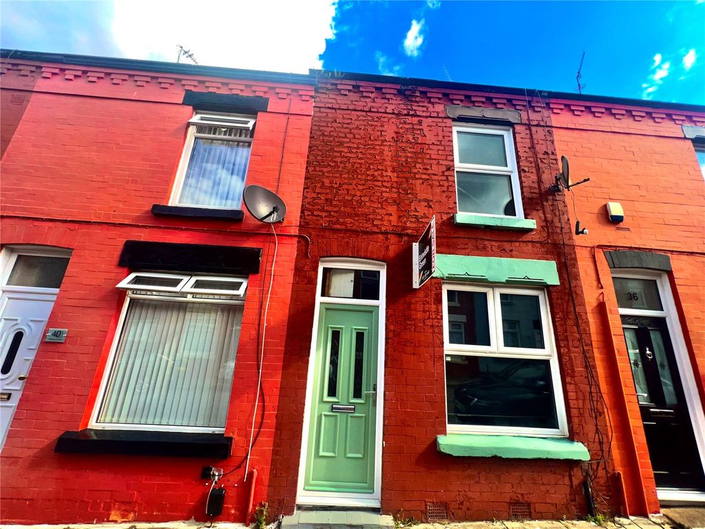 2 bed terraced house for sale in Oceanic Road, Liverpool, Merseyside L13, £100,000