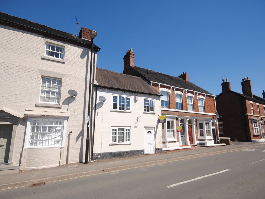 2 bed terraced house for sale in Shropshire Street, Market Drayton TF9, £145,000