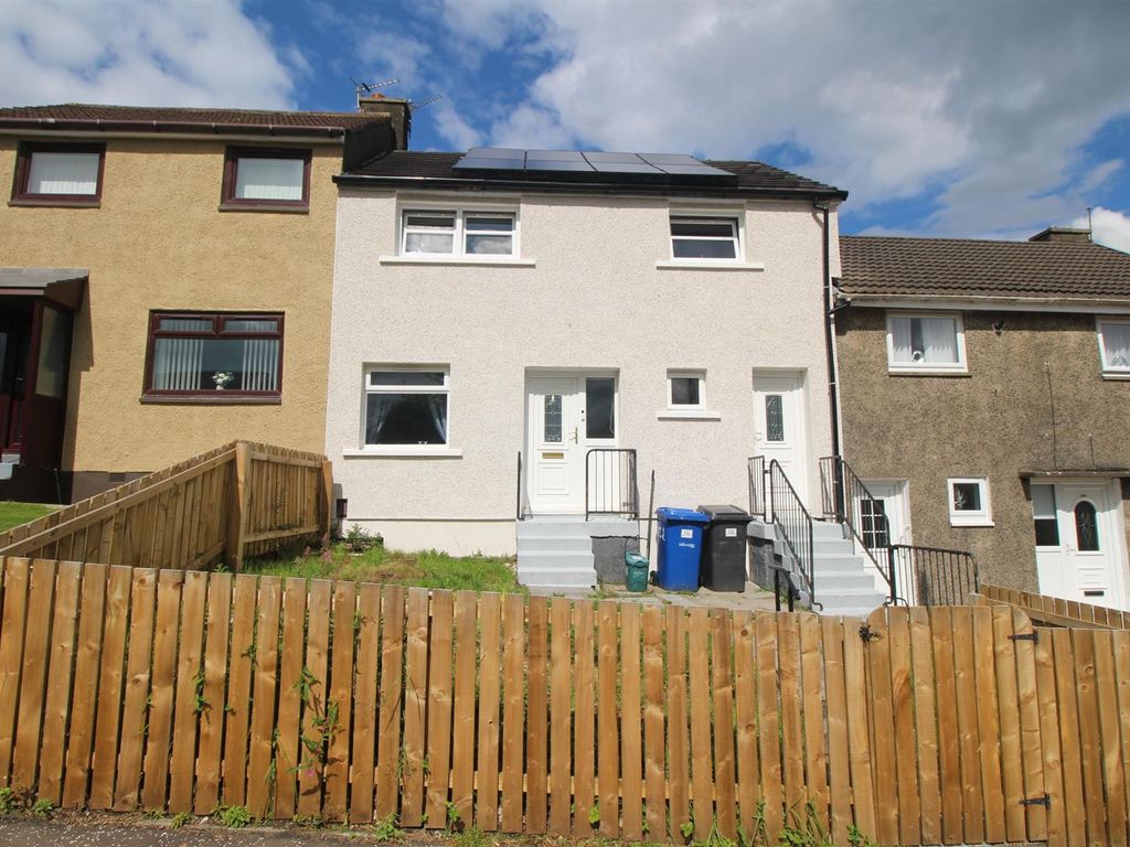 3 bed terraced house for sale in Arran Avenue, Port Glasgow PA14, £99,900
