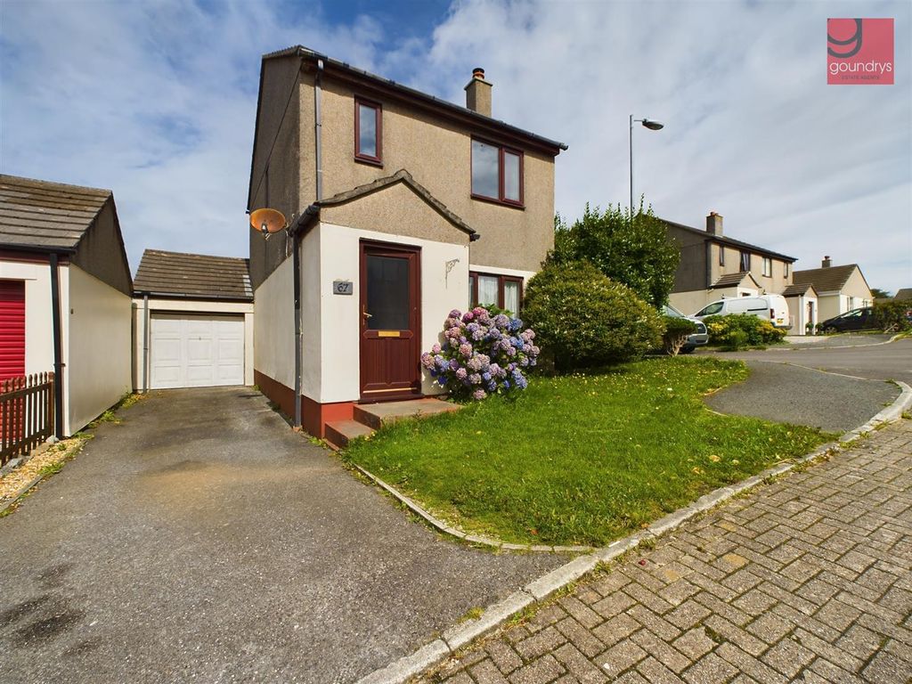 3 bed detached house for sale in Trethannas Gardens, Praze An Beeble, Camborne TR14, £240,000