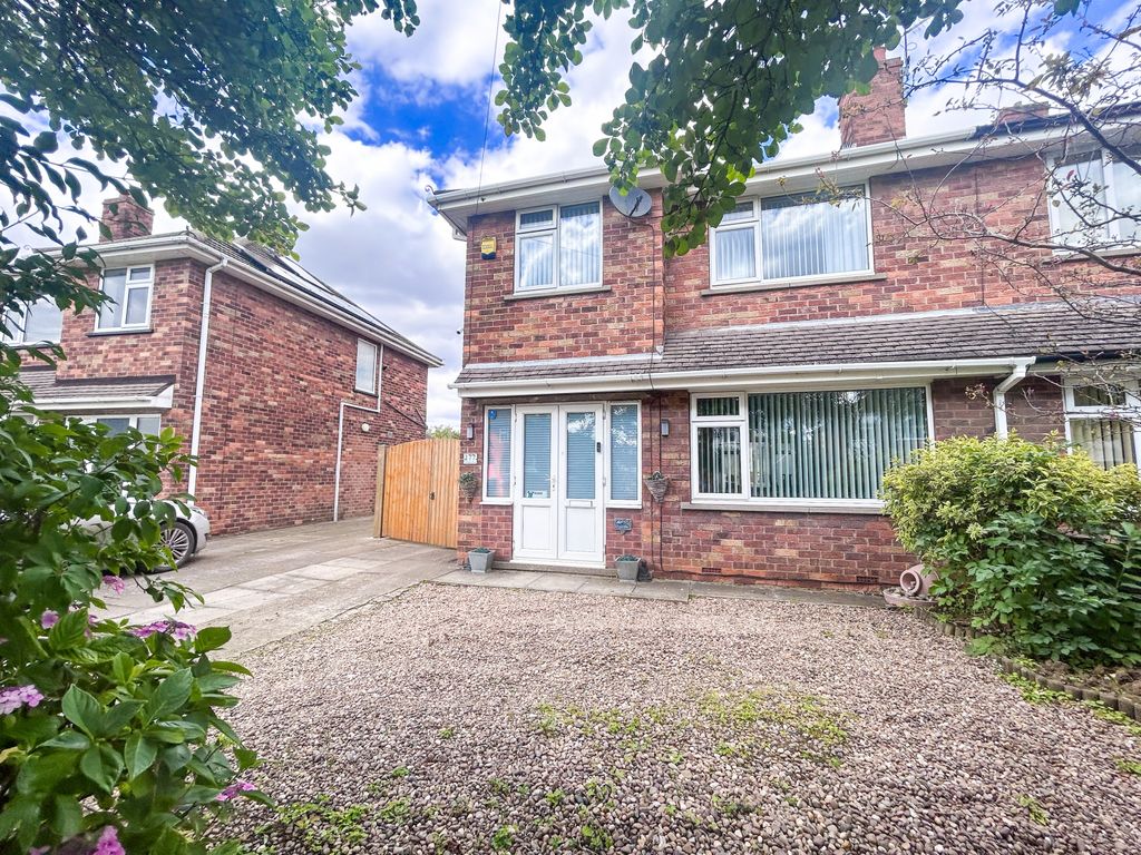 3 bed semi-detached house for sale in Willoughby Road, Scunthorpe DN17, £180,000
