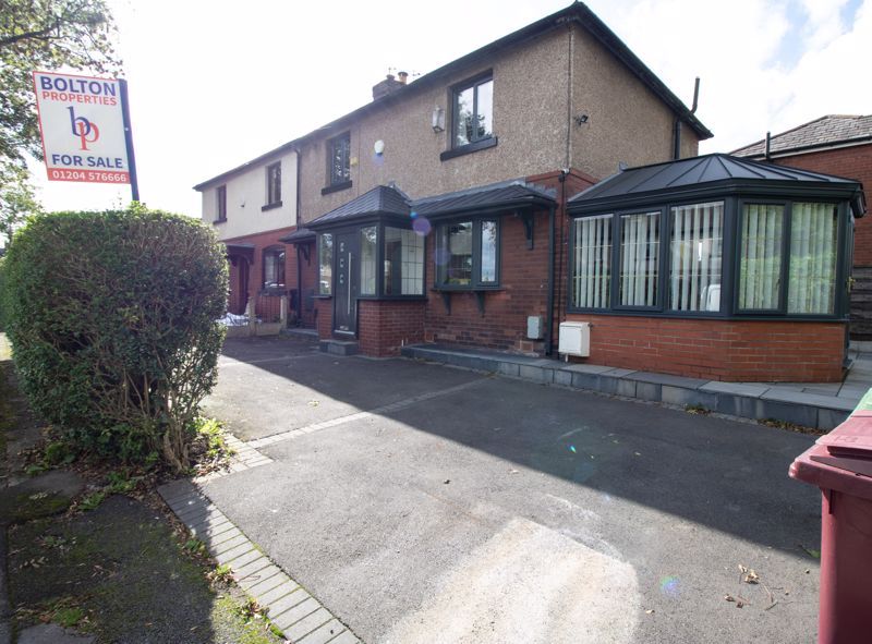 3 bed semi-detached house for sale in Hawthorne Avenue, Farnworth, Bolton BL4, £210,000