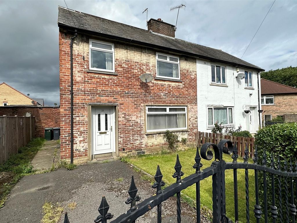3 bed semi-detached house for sale in Rowlestone Rise, Greengates, Bradford BD10, £90,000