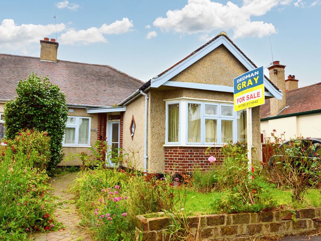 2 bed semi-detached bungalow for sale in Lyndale Avenue, Southend-On-Sea SS2, £325,000