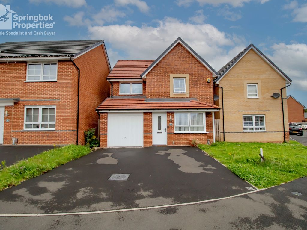 3 bed detached house for sale in Blair Close, Stockton-On-Tees, Cleveland TS20, £175,000