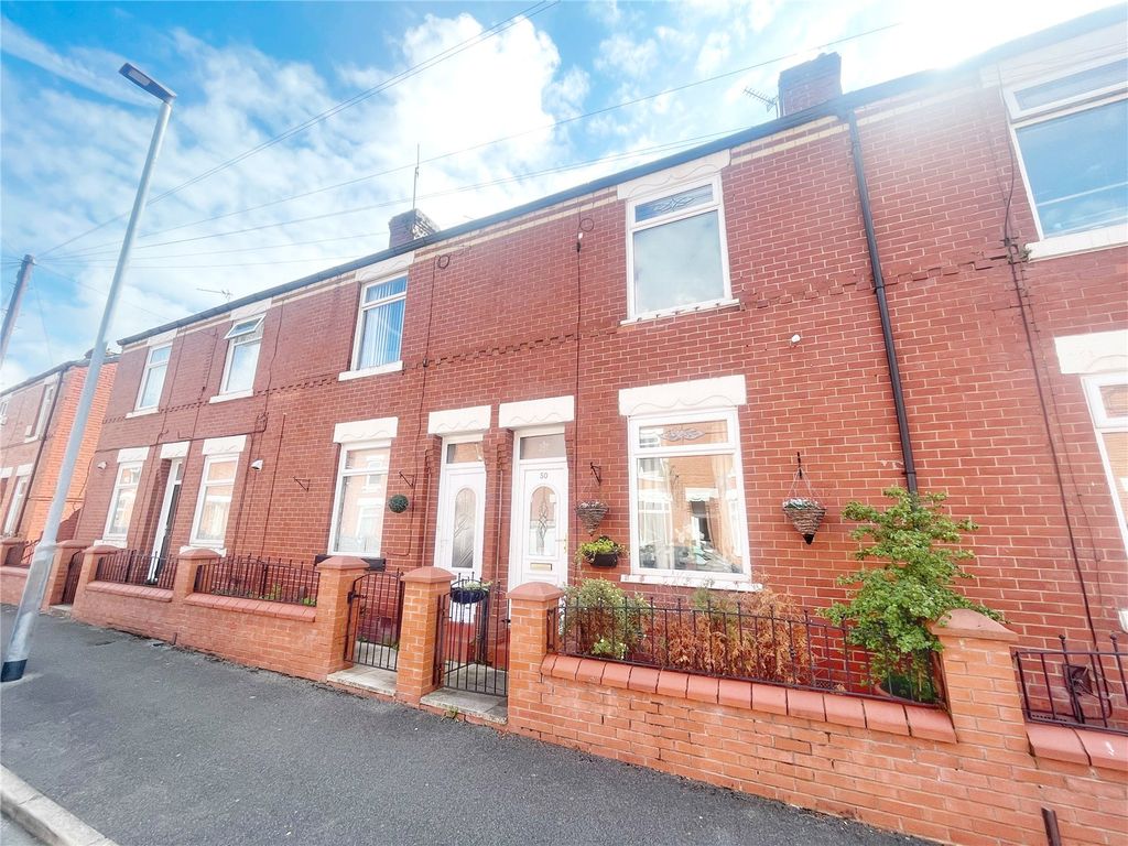 3 bed terraced house for sale in Cobden Street, Blackley, Manchester M9, £150,000