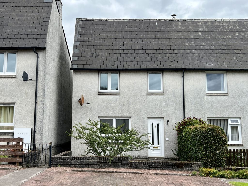 3 bed semi-detached house for sale in Carsons Knowe, New Galloway, Castle Douglas DG7, £120,000