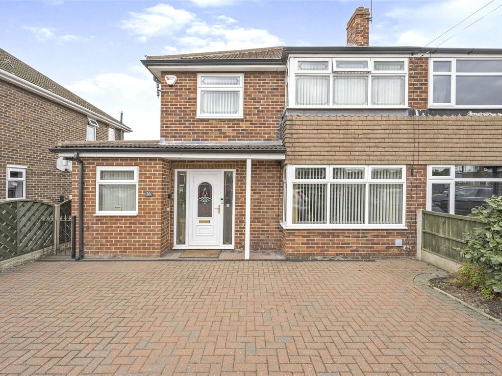3 bed semi-detached house for sale in Ruthven Drive, Warmsworth, Doncaster DN4, £220,000
