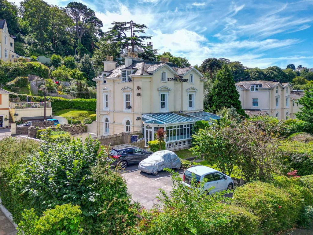 1 bed flat for sale in Lorna Doone, Torwood Gardens Road, Torquay TQ1, £140,000