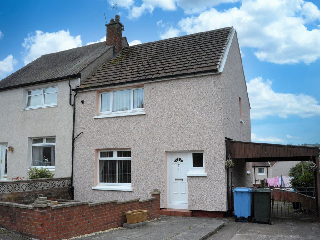3 bed semi-detached house for sale in Knowehead Road, Falkirk, Stirlingshire FK2, £139,000