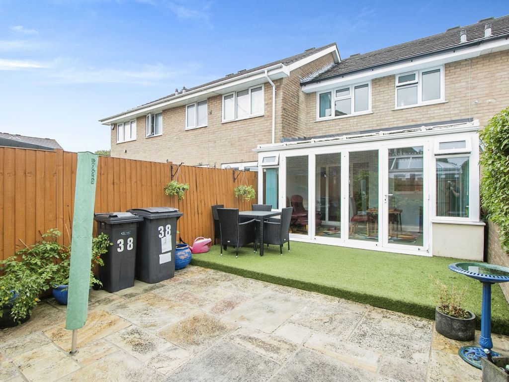 3 bed terraced house for sale in Cadnam Way, Throop, Bournemouth BH8, £325,000