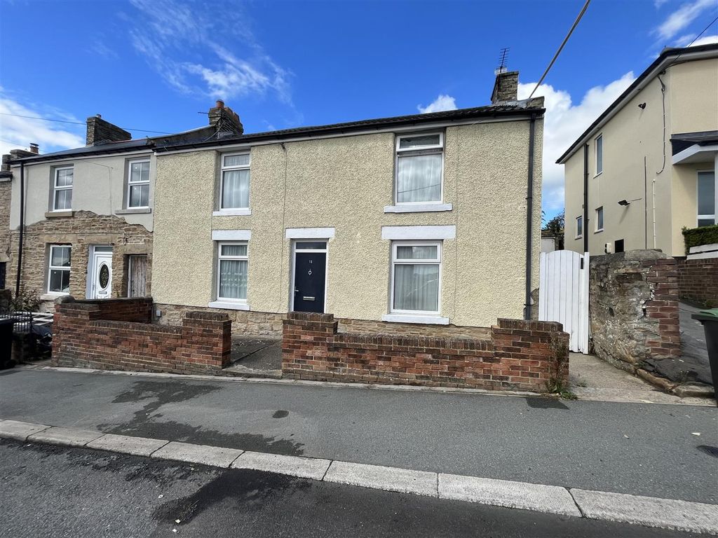 3 bed end terrace house for sale in Well Bank, Billy Row, Crook DL15, £150,000