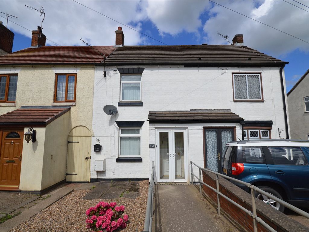 3 bed terraced house for sale in Ashby Road, Woodville, Swadlincote, Derbyshire DE11, £135,000