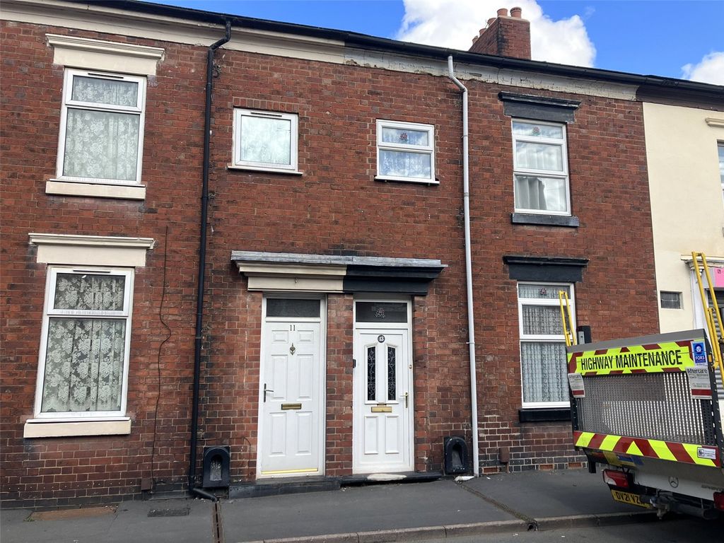3 bed terraced house for sale in Church Street, St. Georges, Telford, Shropshire TF2, £110,000