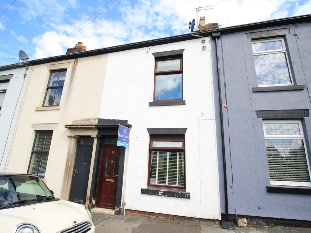 2 bed terraced house for sale in Bournes Row, Hoghton, Preston, Lancashire PR5, £80,000