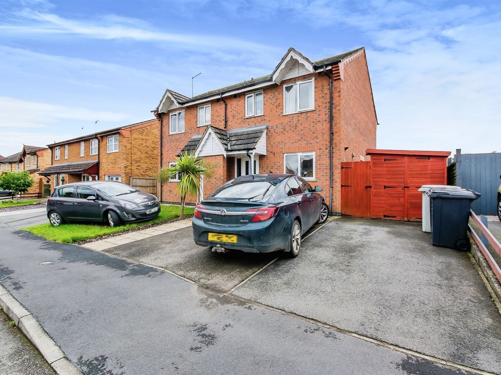 3 bed semi-detached house for sale in Magellan Drive, Spilsby PE23, £160,000