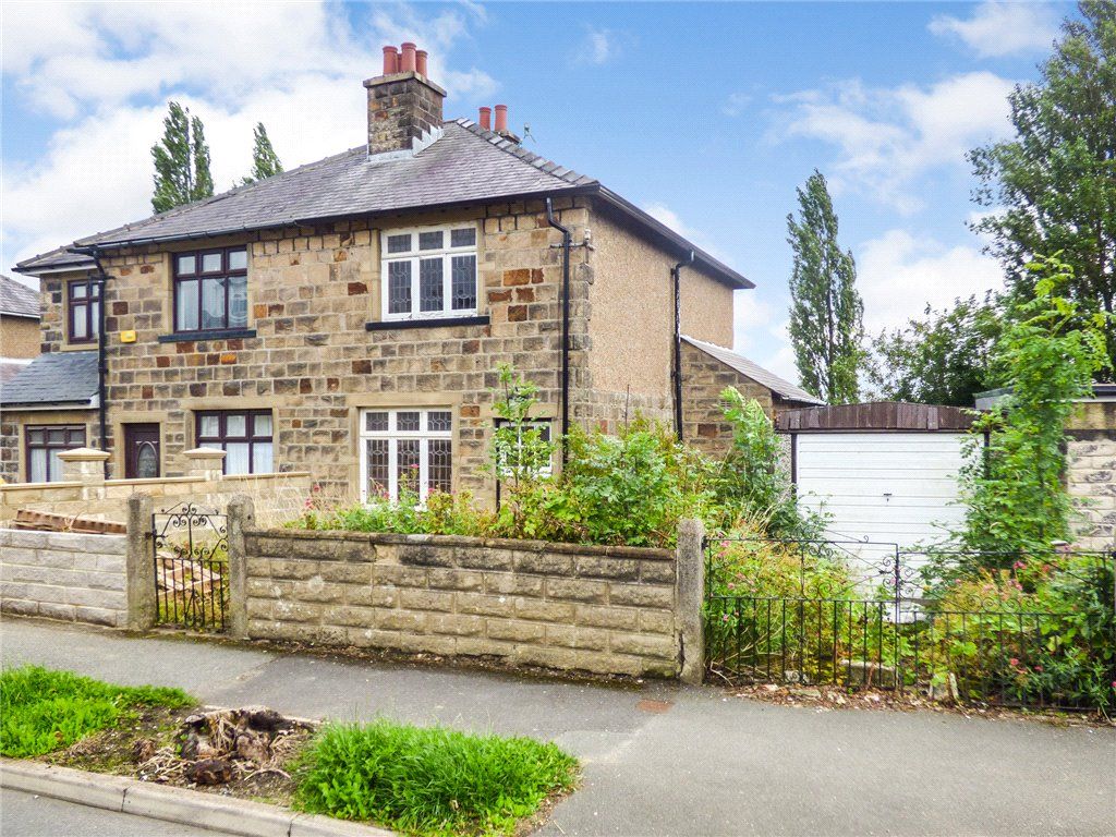 2 bed semi-detached house for sale in Grange Road, Riddlesden, Keighley, West Yorkshire BD20, £100,000