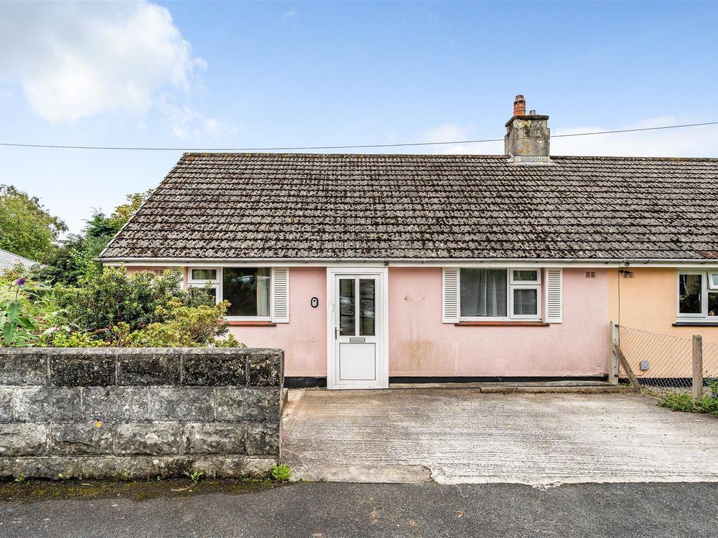 2 bed semi-detached bungalow for sale in Lyd Gardens, Tavistock PL19, £225,000