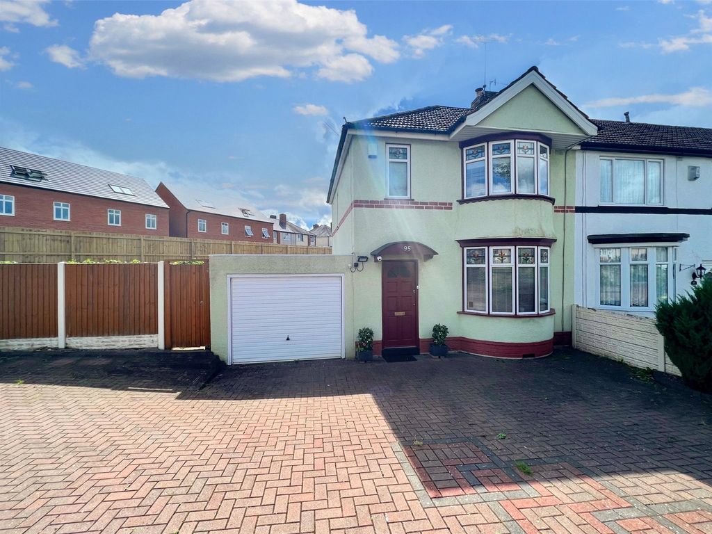 3 bed end terrace house for sale in Saltwells Road, Dudley Wood, Dudley, West Midlands DY2, £220,000