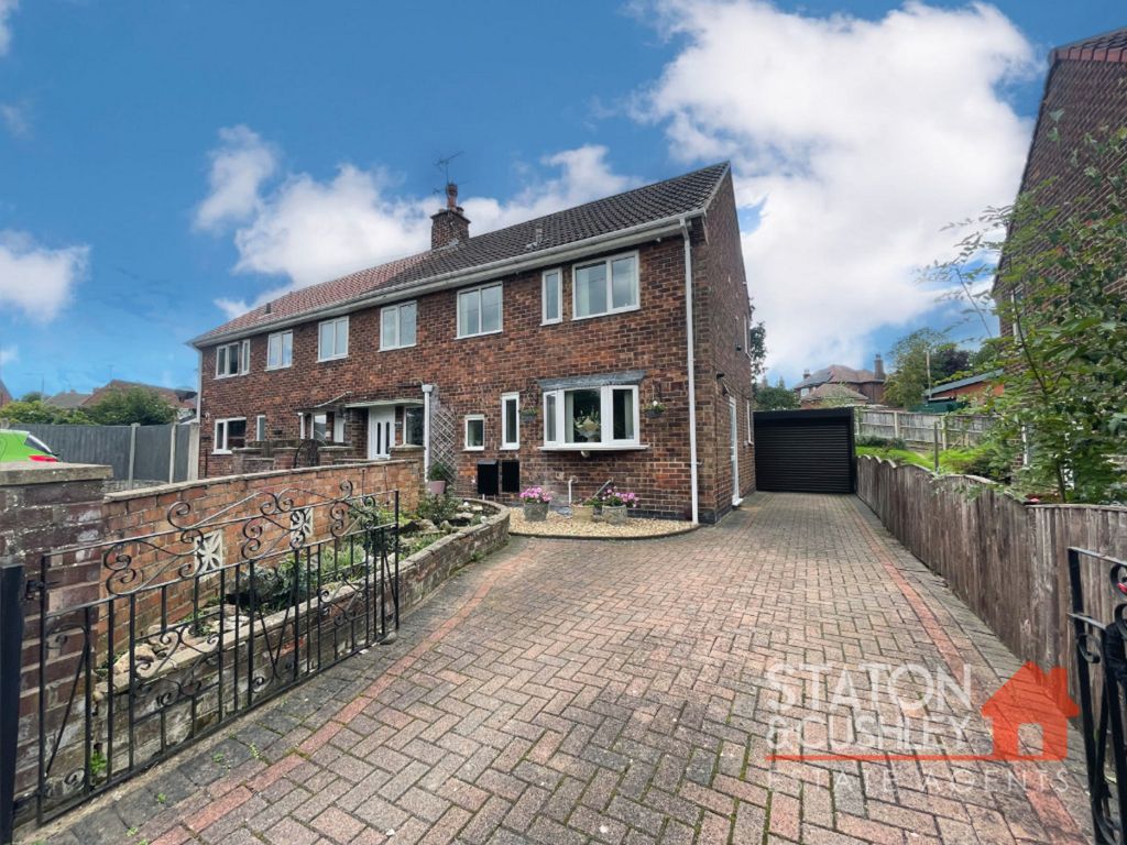 3 bed semi-detached house for sale in Station Road, Rainworth NG21, £180,000