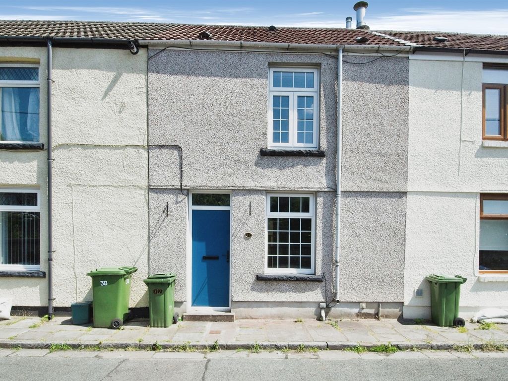 2 bed terraced house for sale in Sion Street, Pontypridd CF37, £80,000