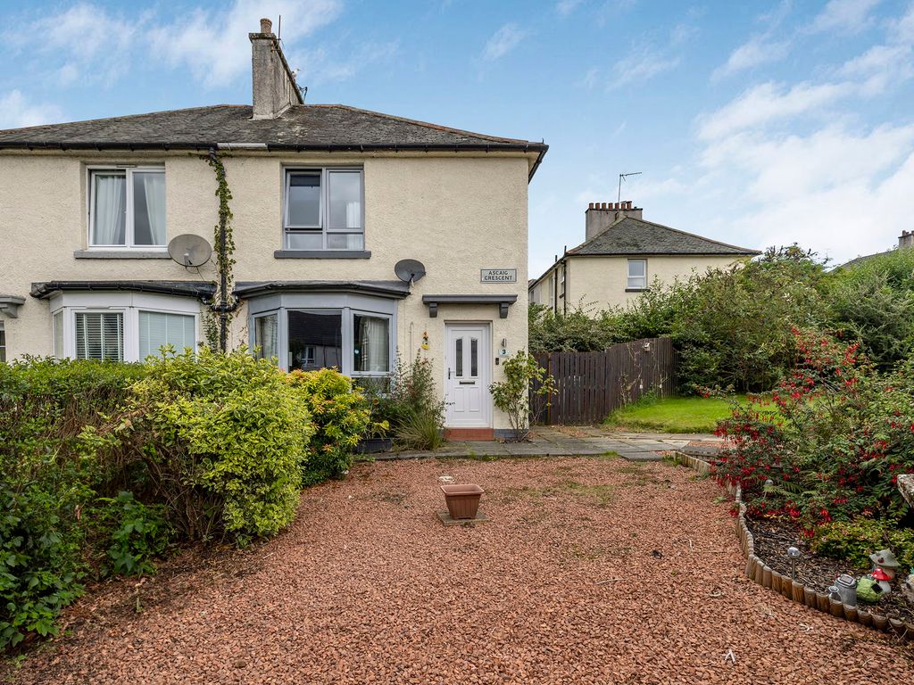 3 bed semi-detached house for sale in Ascaig Crescent, Glasgow G52, £195,000