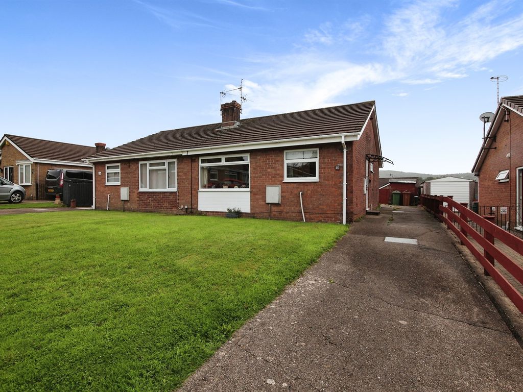 2 bed semi-detached bungalow for sale in Nant-Y-Hwyad, Caerphilly CF83, £225,000