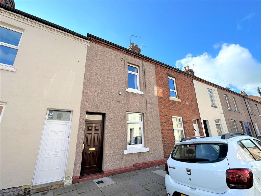 2 bed terraced house for sale in Lindisfarne Street, Carlisle CA1, £70,000
