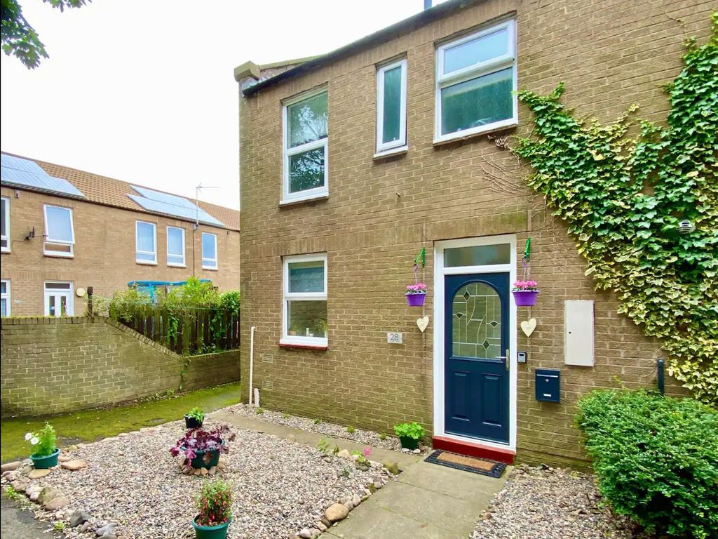 3 bed terraced house for sale in Straffen Court, Amble, Morpeth NE65, £130,000