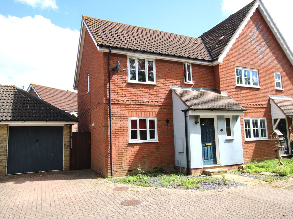 2 bed semi-detached house for sale in Framlingham Way, Great Notley, Braintree CM77, £315,000