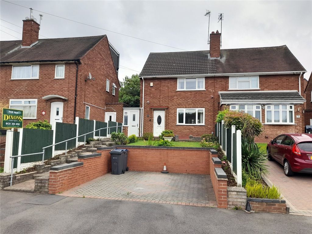 2 bed semi-detached house for sale in Caddick Road, Great Barr, Birmingham B42, £200,000