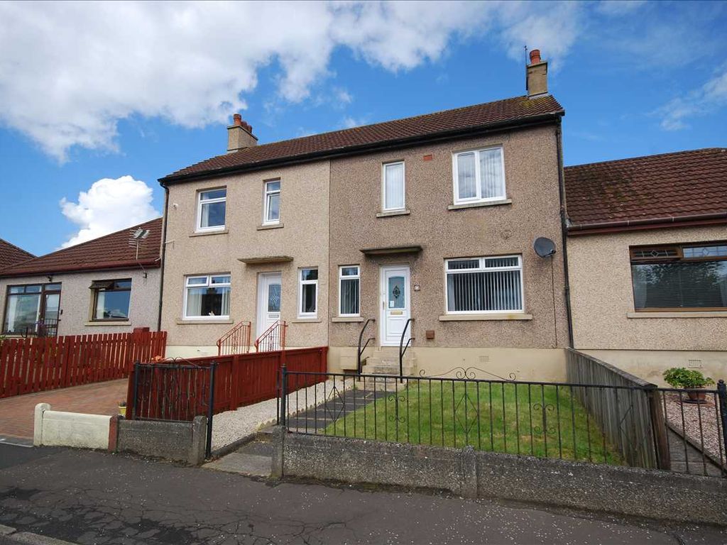 2 bed terraced house for sale in Mcgavin Avenue, Kilwinning KA13, £78,000