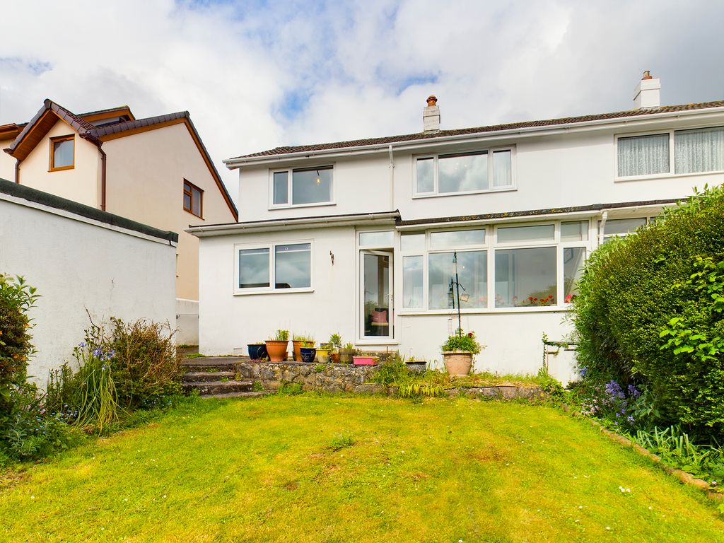 4 bed semi-detached house for sale in Padacre Road, Torquay TQ2, £300,000