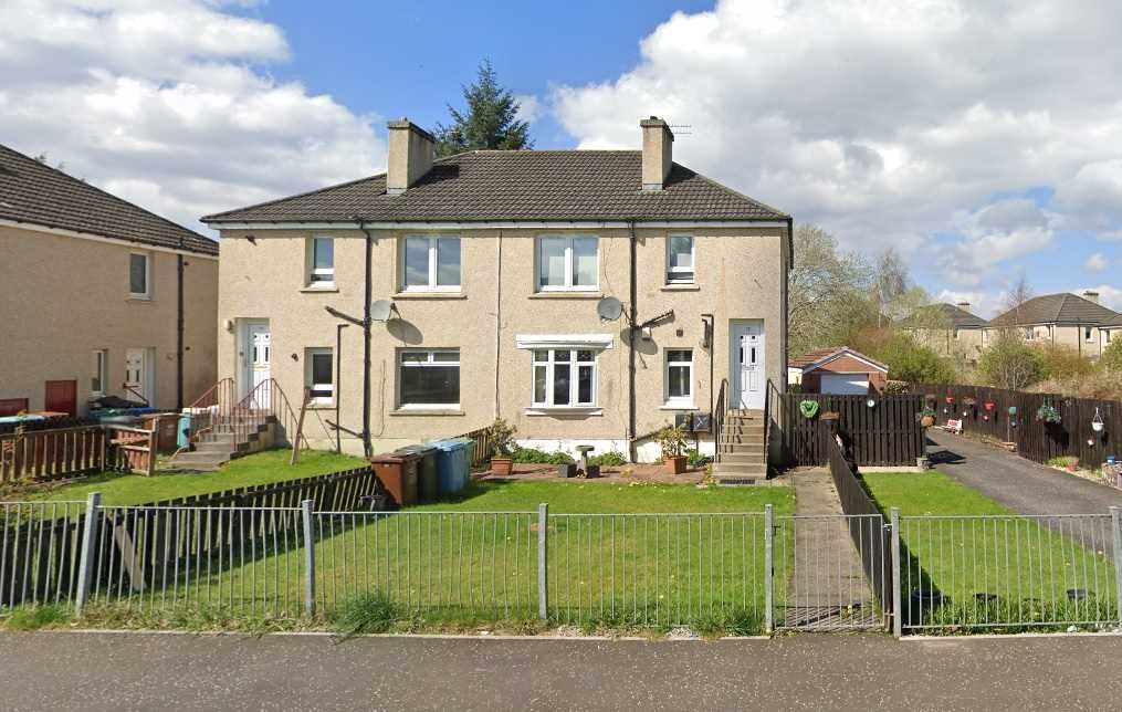 1 bed flat for sale in Glencleland Road, Wishaw ML2, £45,000