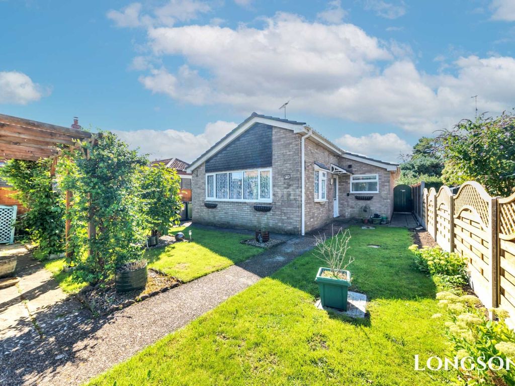 2 bed detached bungalow for sale in Newfields, Sporle PE32, £249,995