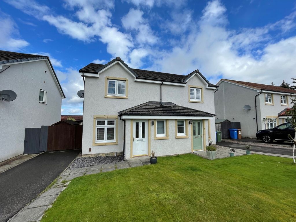 2 bed semi-detached house for sale in 8 Westfield Brae, Westhill, Inverness. IV2, £195,000