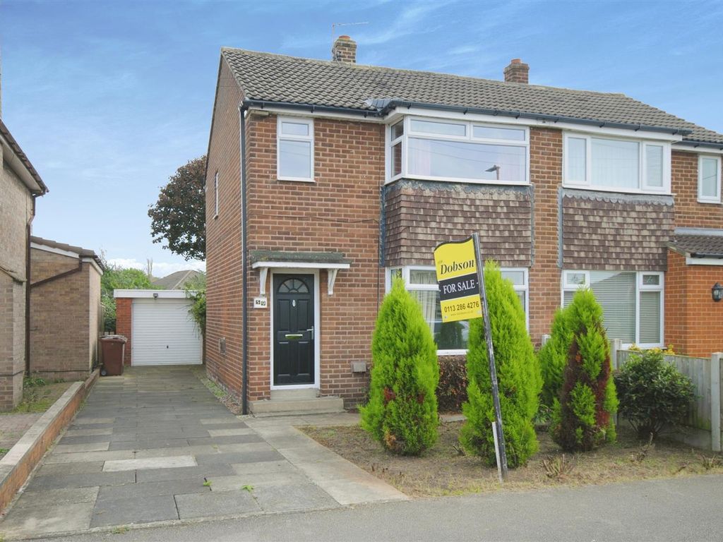 3 bed semi-detached house for sale in Derwent Avenue, Garforth, Leeds LS25, £219,000