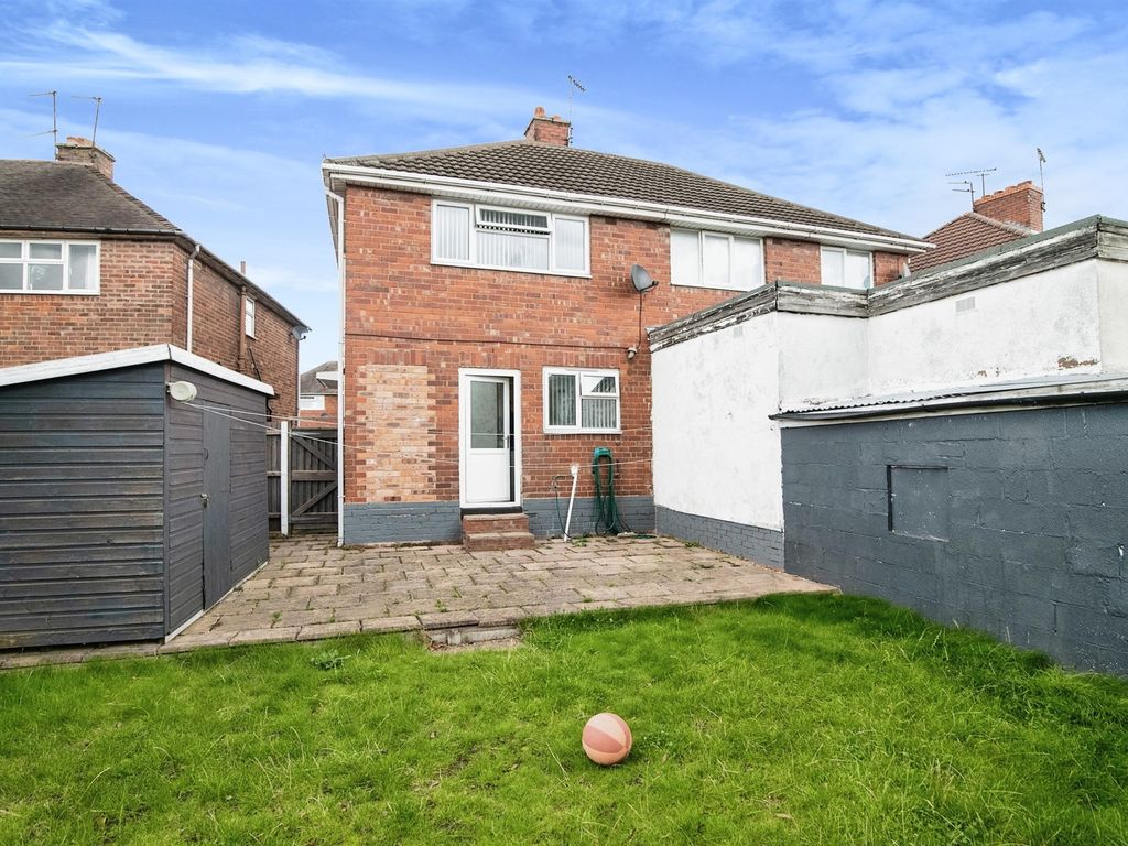 2 bed semi-detached house for sale in Glastonbury Road, West Bromwich B71, £180,000