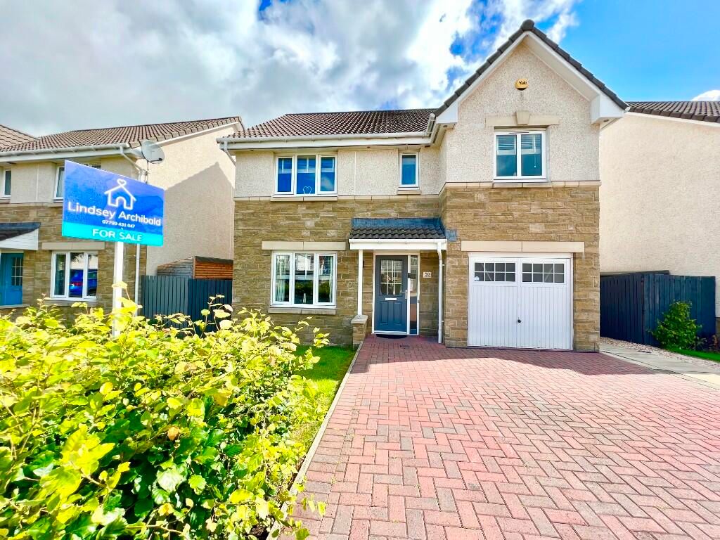4 bed detached house for sale in Cotland Drive, New Carron FK2, £309,995
