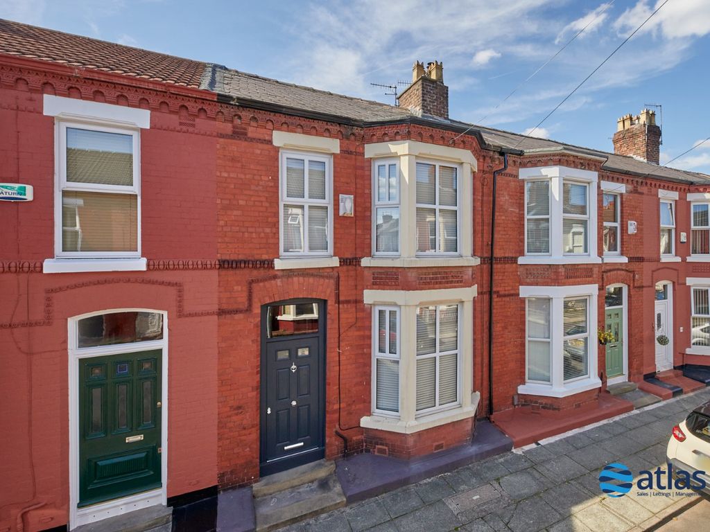 3 bed terraced house for sale in Allington Street, Aigburth L17, £260,000