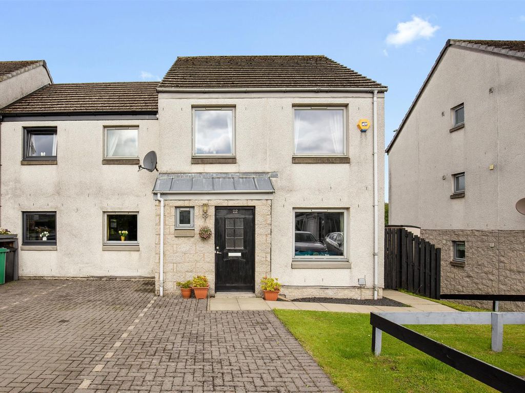 4 bed semi-detached house for sale in 22 St. Margarets Well, Dunfermline KY12, £240,000